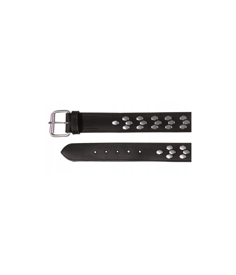 Active obroża skórzana 55-65cm/40mm czarna