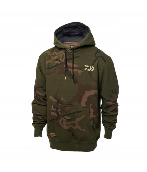 Bluza Daiwa Carp Camo Hoodie khaki r. L