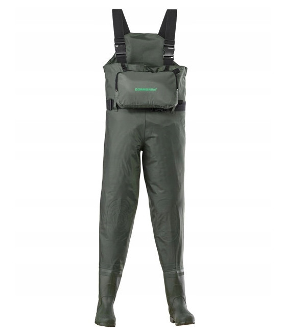 Spodniobuty Wathose Nylon/PVC Gr.46 CORMORAN