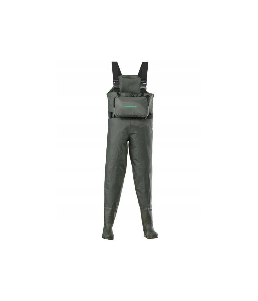 Spodniobuty Wathose Nylon/PVC Gr.46 CORMORAN