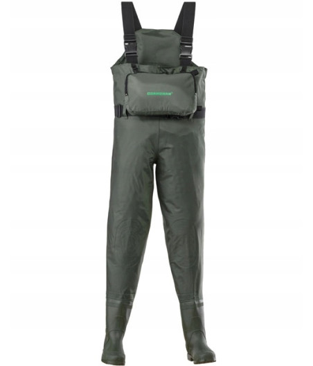 Spodniobuty Wathose Nylon/PVC Gr.46 CORMORAN