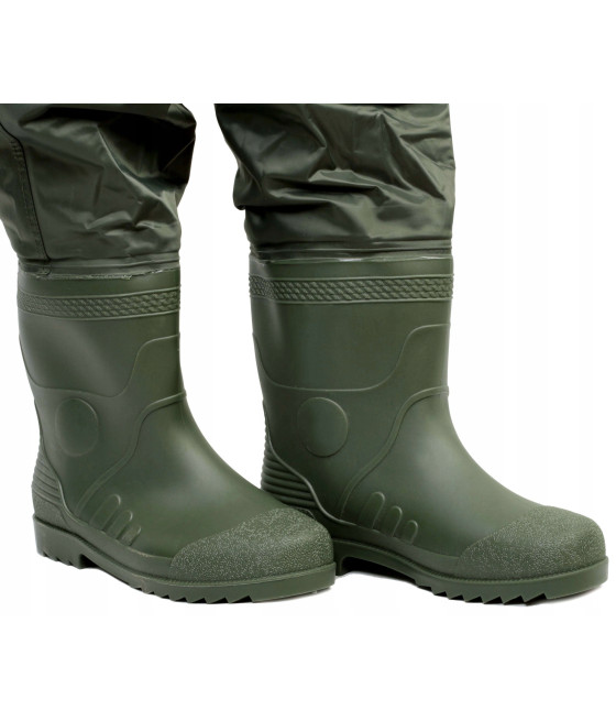 Spodniobuty Wathose Nylon/PVC Gr.46 CORMORAN