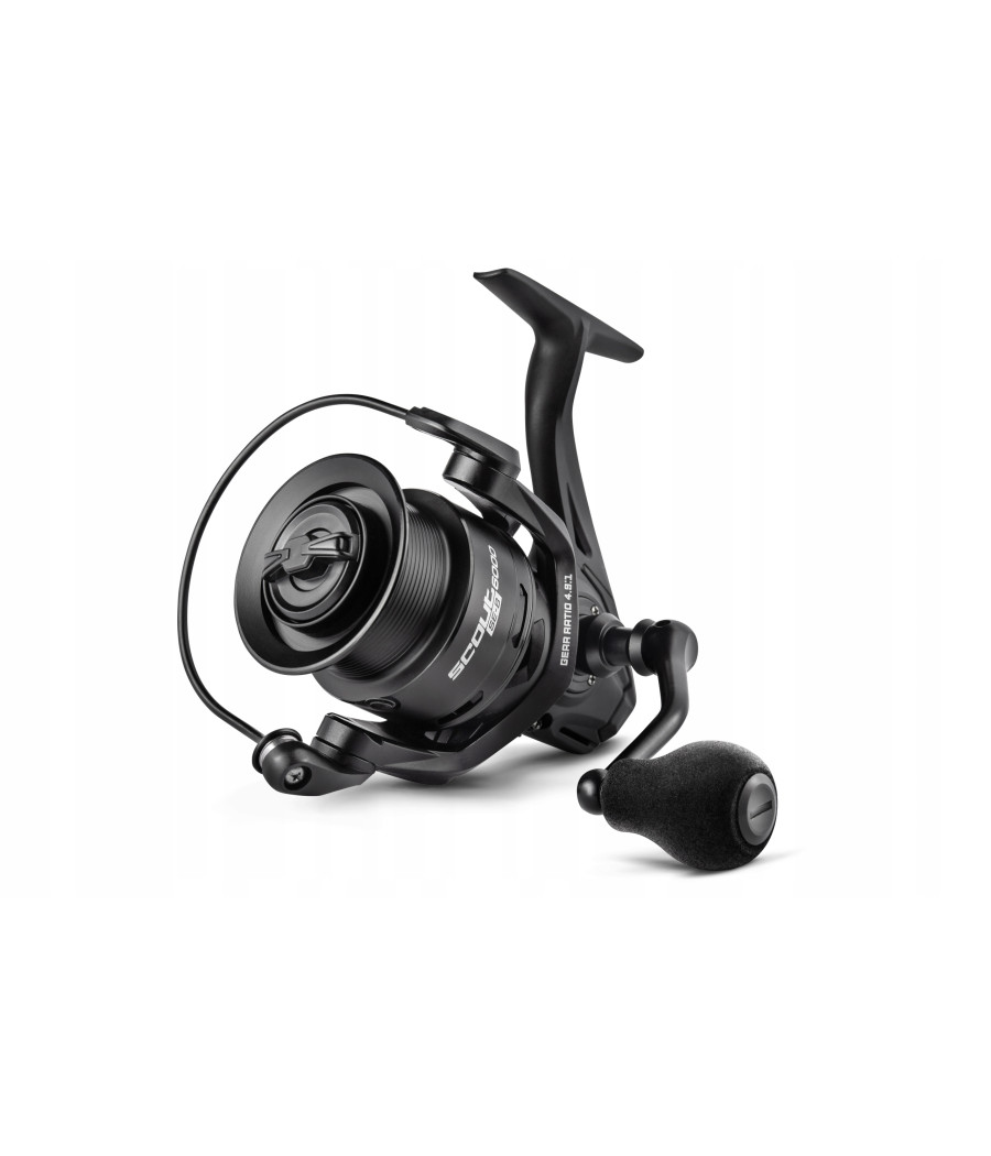 Kołowrotek feederowy Brain Scout SE-B 5000S 8+1BB 4.9:1 black Kołowrotek feederowy Brain Scout SE-B 5000S 8+1BB 4.9:1 black