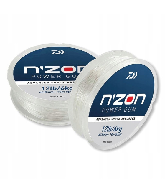 Feeder guma Daiwa N'ZON Power Gum 1.0mm 10m 8.0kg