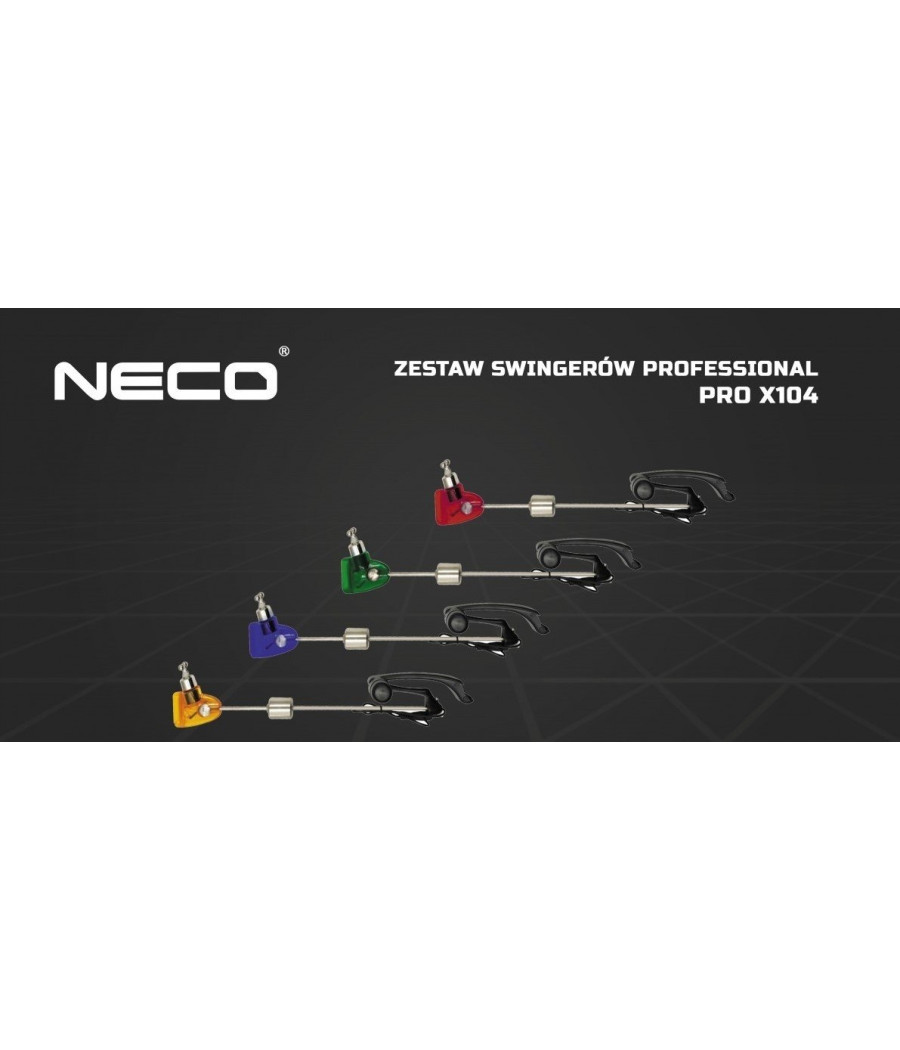 ZESTAW SWINGERÓW NECO CARP PRO X104