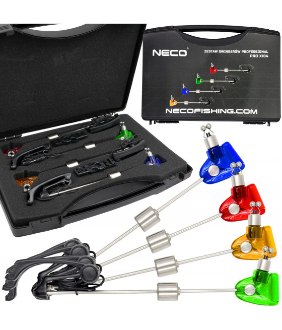 ZESTAW SWINGERÓW NECO CARP PRO X104
