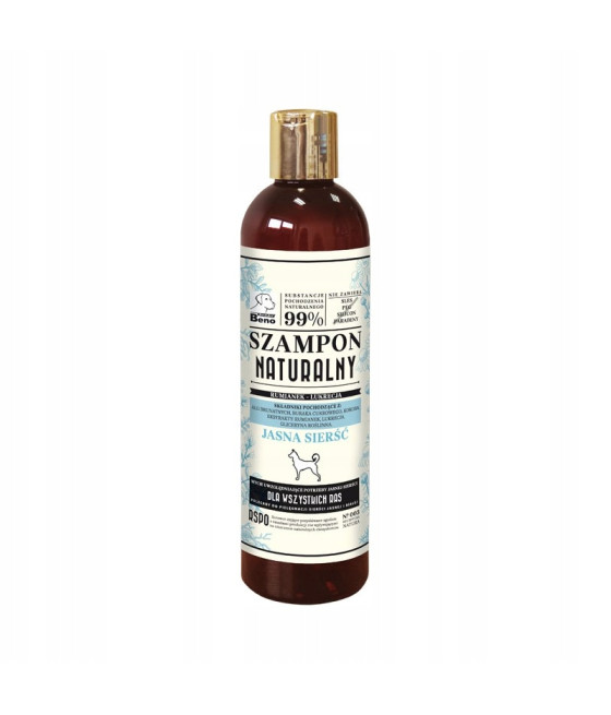 Super Beno Jasna Sierść szampon dla psa 300ml