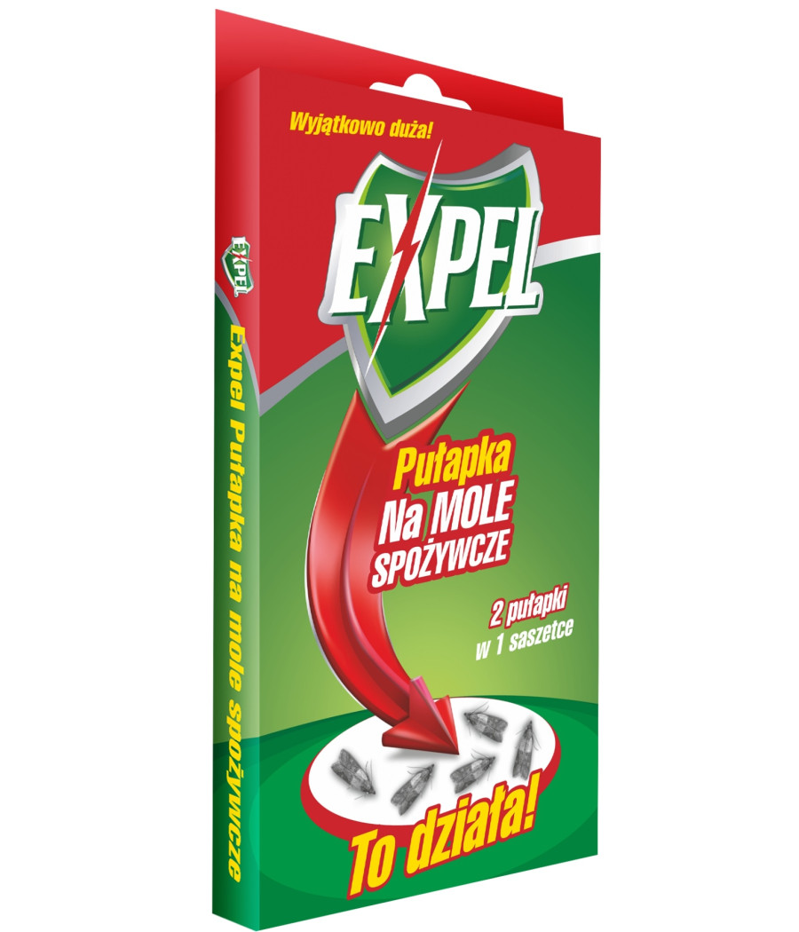 EXPEL Pułapka na mole spożywcze, kuchenne 2 SZT.