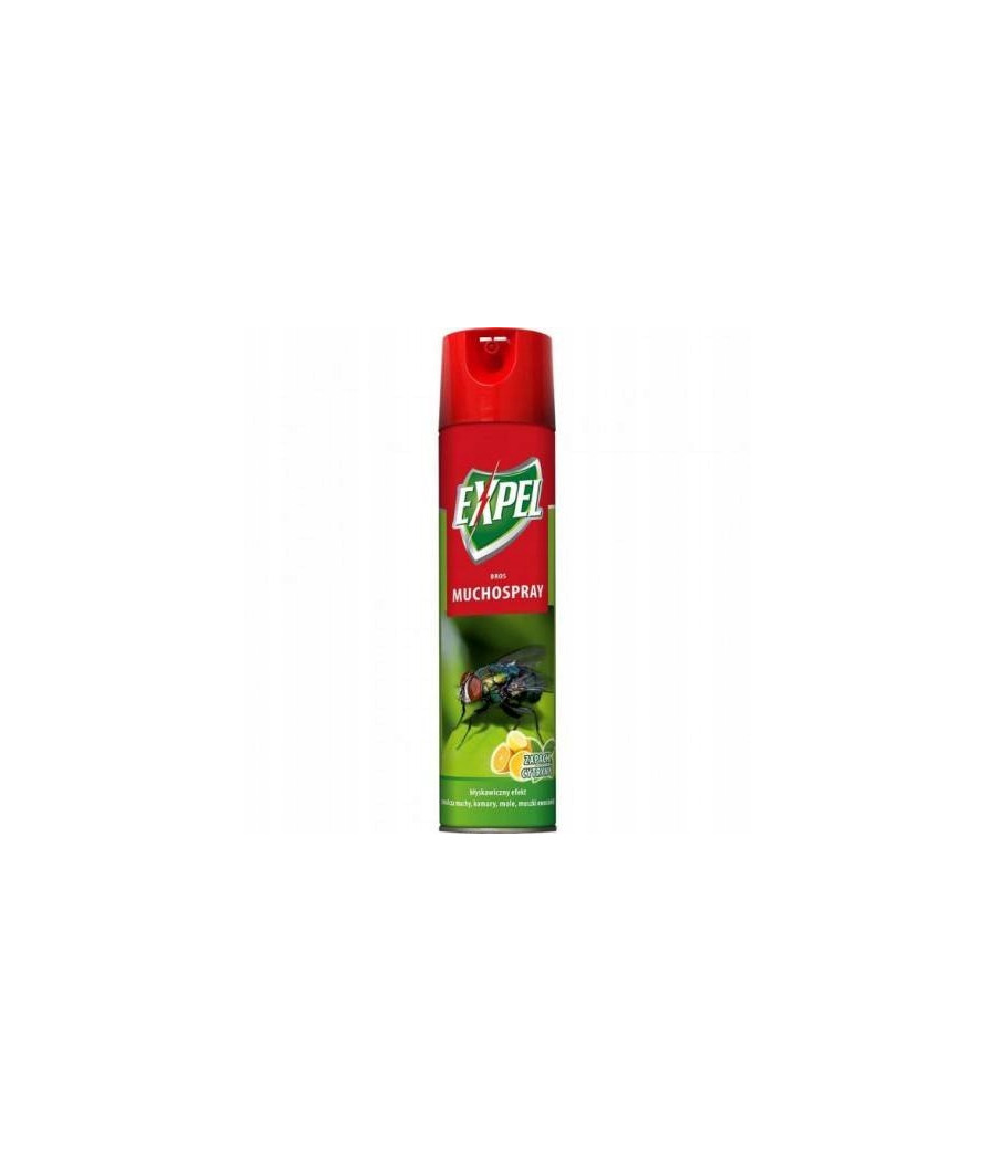 Rozpylacz, aerozol przeciwko komarom, molom, muchom Bros 0,4 kg 400 ml