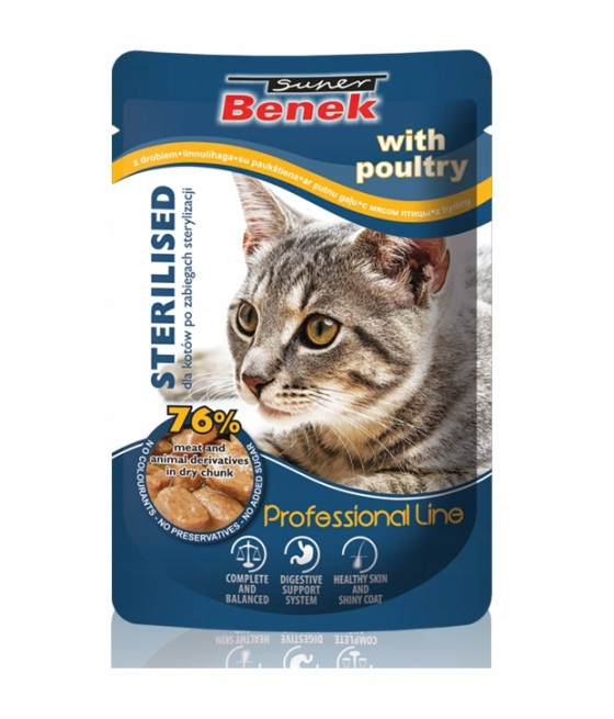 Super Benek karma mokra mix smaków 0,1 kg