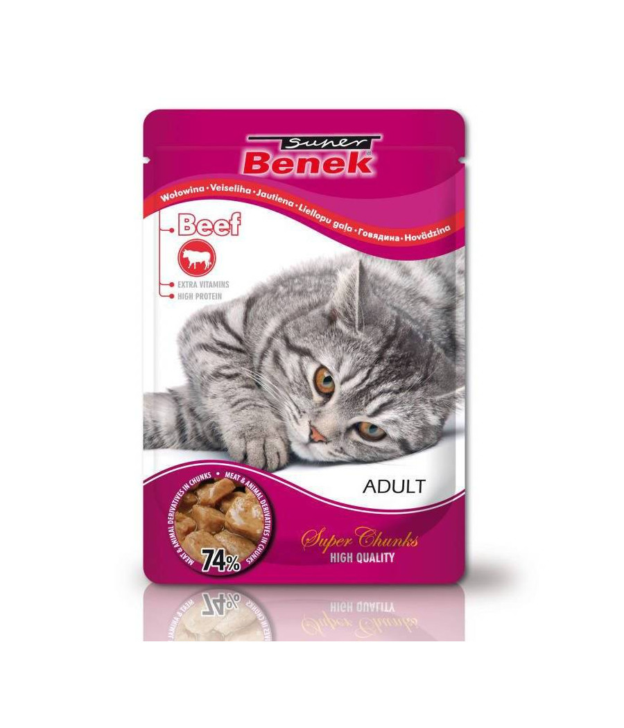 Super Benek Pakiet saszetek dla KOTA ADULT 4+1