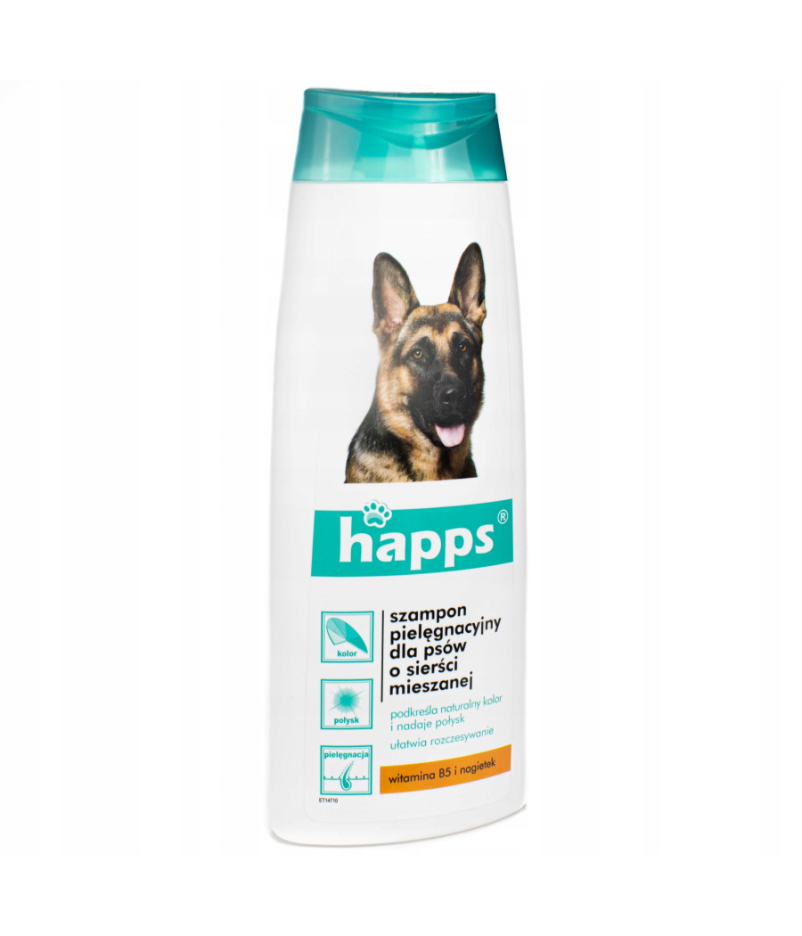 Szampon pielęgnacyjny dla psów o sierści mieszanej Happs 200ml