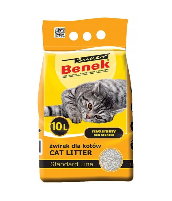 Super Benek żwirek bentonitowy 5 l