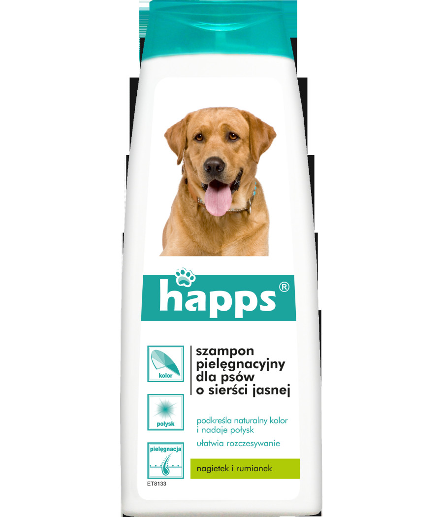 BROS HAPPS SZAMPON D/PSÓW JASNA SIERŚĆ 200ML BROS HAPPS SZAMPON D/PSÓW JASNA SIERŚĆ 200ML