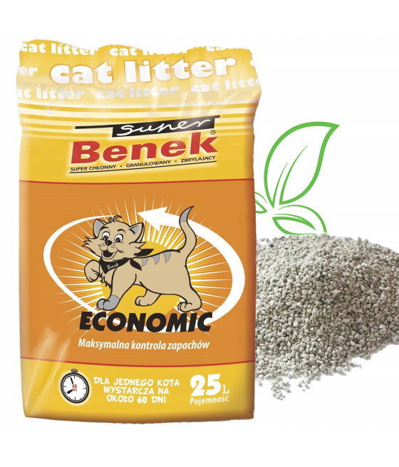 Żwirek Super Benek Economic 25l