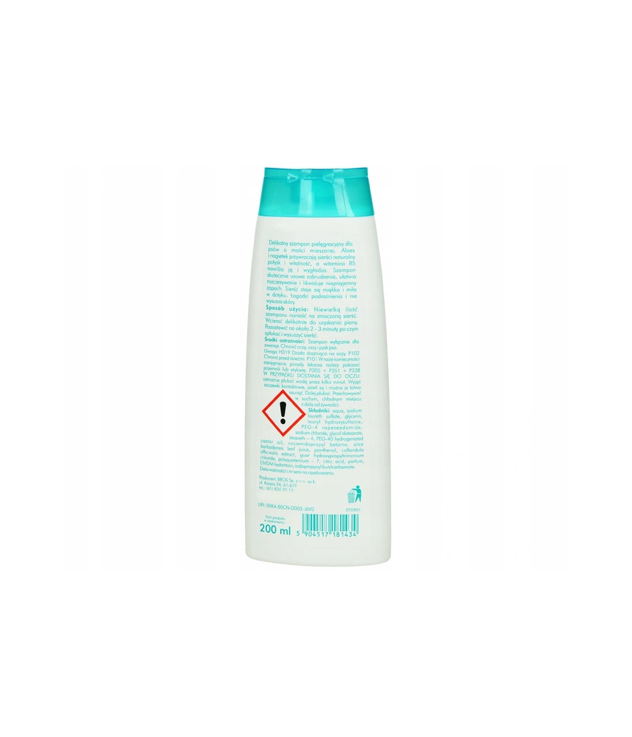 BROS HAPPS SZAMPON D/PSÓW JASNA SIERŚĆ 200ML