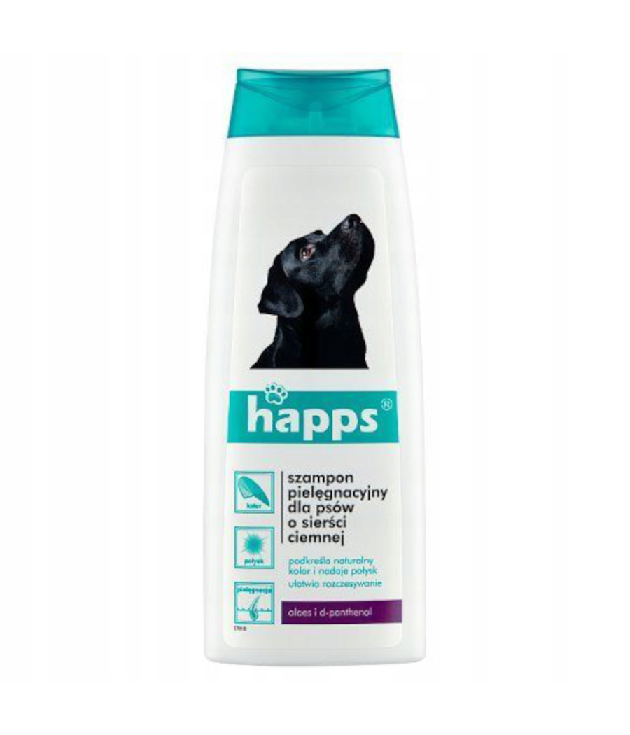 Happs Szampon dla psów o sierści ciemnej 200 ml Happs Szampon dla psów o sierści ciemnej 200 ml
