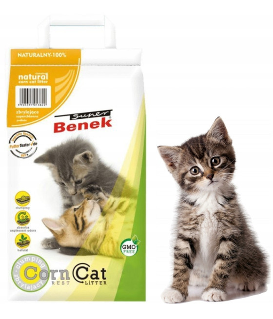 Super Benek Corn Cat żwirek kukurydziany 14L
