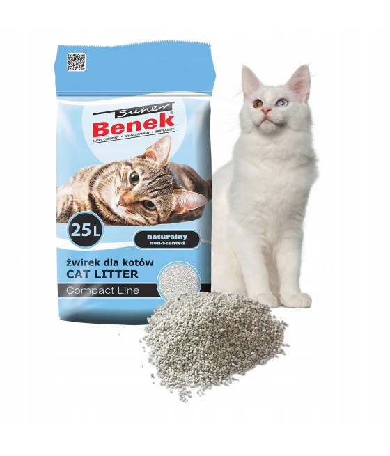 Super Benek żwirek bentonitowy 25 l