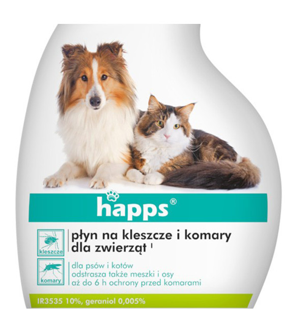 BROS HAPPS PŁYN NA KOMARY / KLESZCZE 200ML