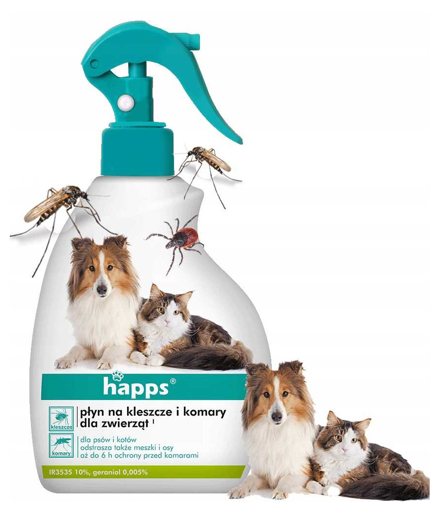 BROS HAPPS PŁYN NA KOMARY / KLESZCZE 200ML