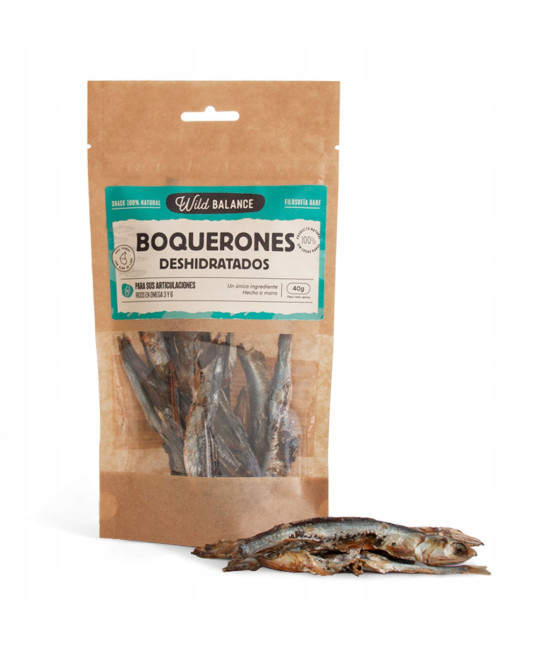 Wild Balance Przysmak dla psa i kota Dried Anchois (dorosły) 40 g
