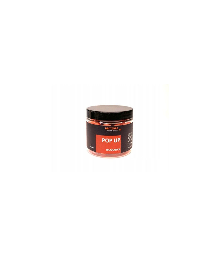 BAIT ZONE POP-UP TRUSKAWKA 12 MM opakowanie 200 ML BAIT ZONE POP-UP TRUSKAWKA 12 MM opakowanie 200 ML