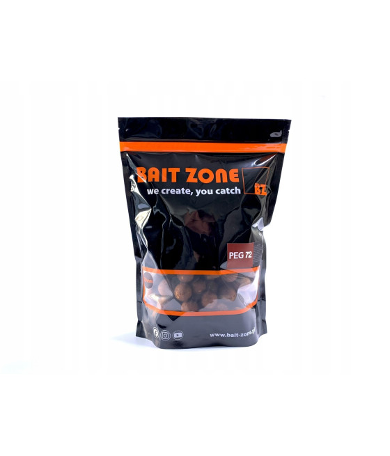 Kulki proteinowe zanętowe PEG 72 16mm BAIT-ZONE 1kg