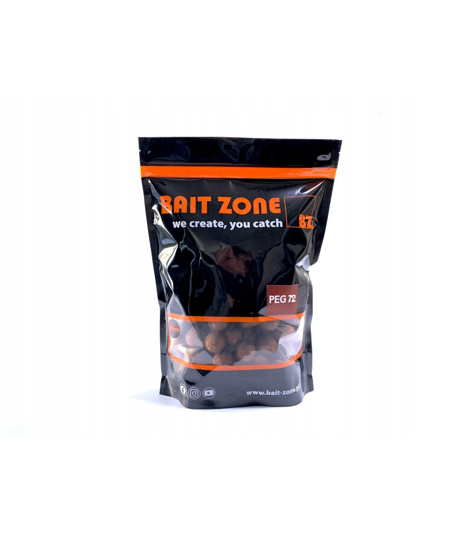 Kulki proteinowe zanętowe PEG 72 16mm BAIT-ZONE 1kg Kulki proteinowe zanętowe PEG 72 16mm BAIT-ZONE 1kg