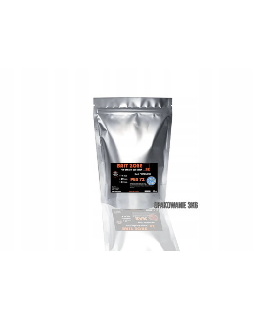 BAIT ZONE KULKI ZANETOWE PEG 72- 16 MM 3kg