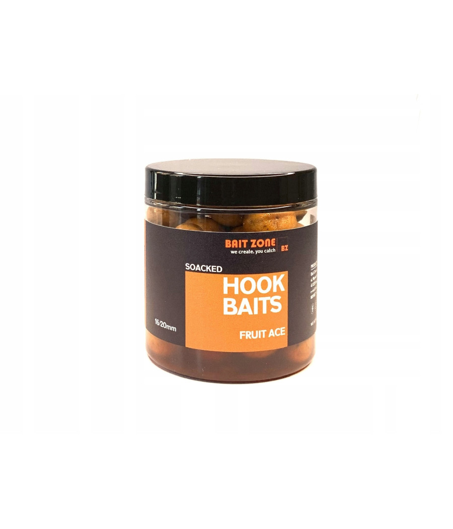 Kulki przynętowe haczykowe HOOK BAITS FRUIT ACE BAIT-ZONE 16-20mm 250ml