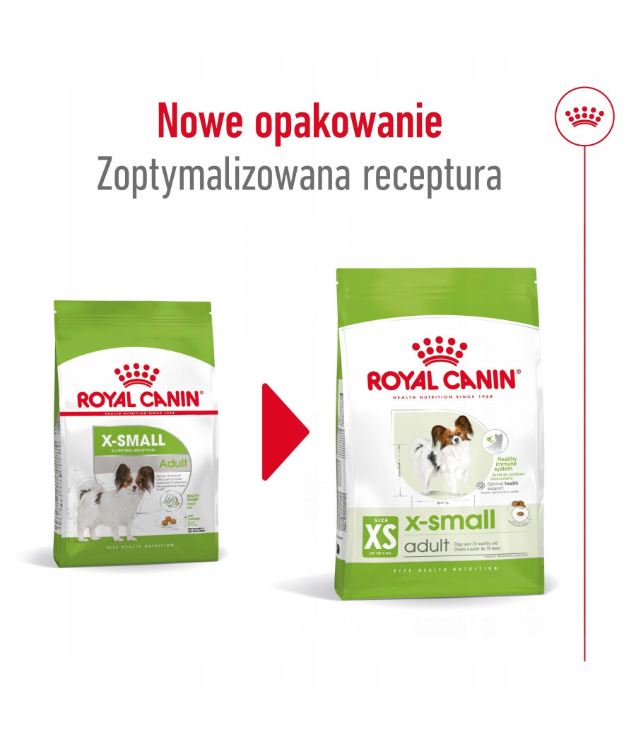 Royal Canin 0,5kg X-Small Adult - Dla Psów Dorosłych do 4 kg