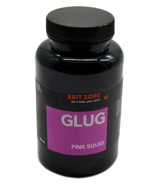 GLUG PINK SQUID 250ml 2025 BAIT-ZONE