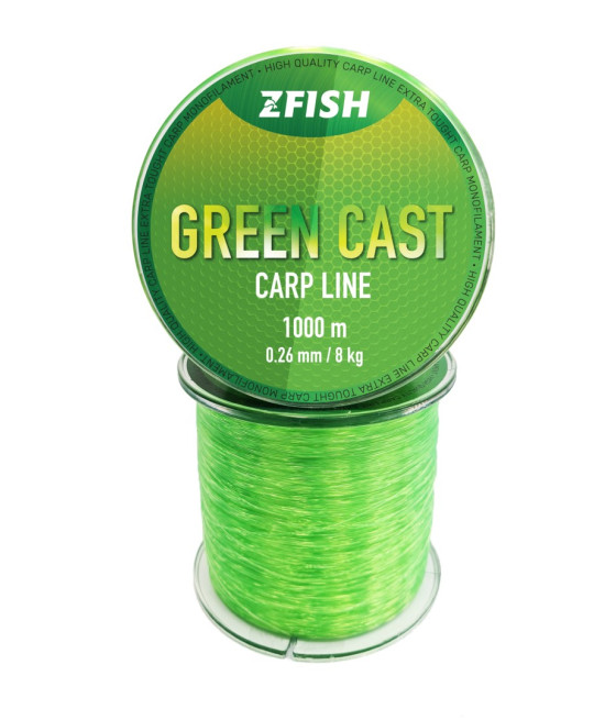 ZFISH Żyłka karpiowa Green Cast Carp Line 1000/034