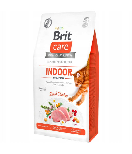 BRIT CARE CAT GRAIN-FREE INDOOR ANTI-STRESS 2kg