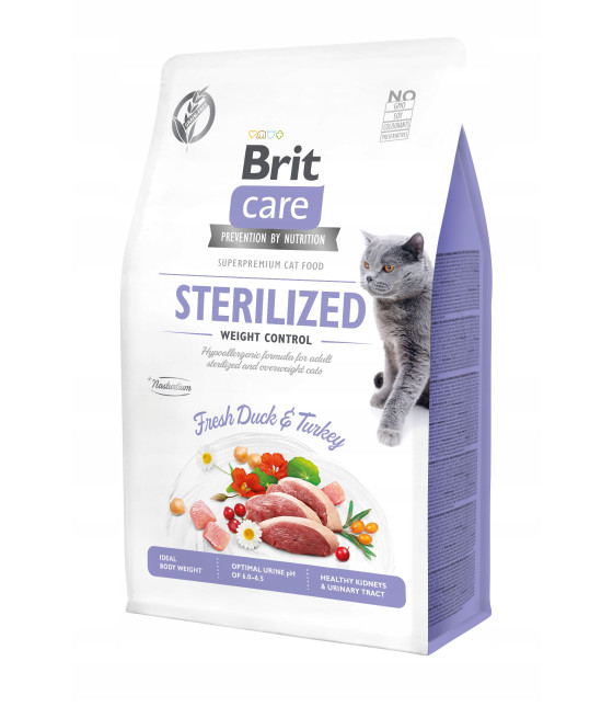 BRIT Care Cat Grain Free Sterlized Weight 2kg