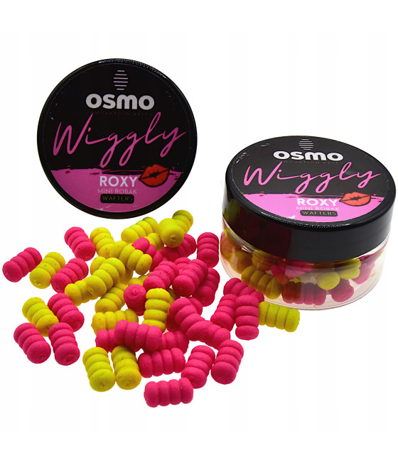 OSMO WIGGLY Mini Robak Wafters przynęta - ROXY