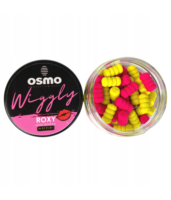 OSMO WIGGLY Mini Robak Wafters przynęta - ROXY