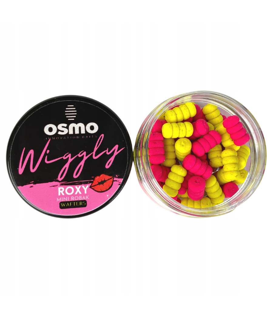 OSMO WIGGLY Mini Robak Wafters przynęta - ROXY