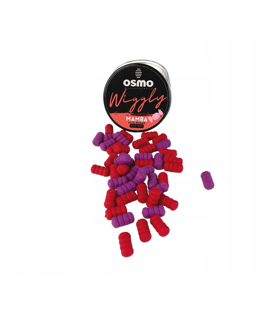 Przynęta Wafters Method Feeder Osmo Mini Robak Wiggly - Mamba Przynęta Wafters Method Feeder Osmo Mini Robak Wiggly - Mamba