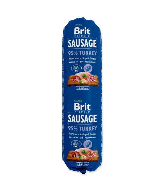 Karma Dla Psa Brit Sausage Indyk 800g