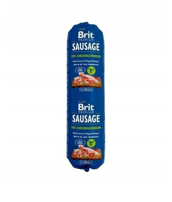 BRIT Sausage Chicken & Venison 800g