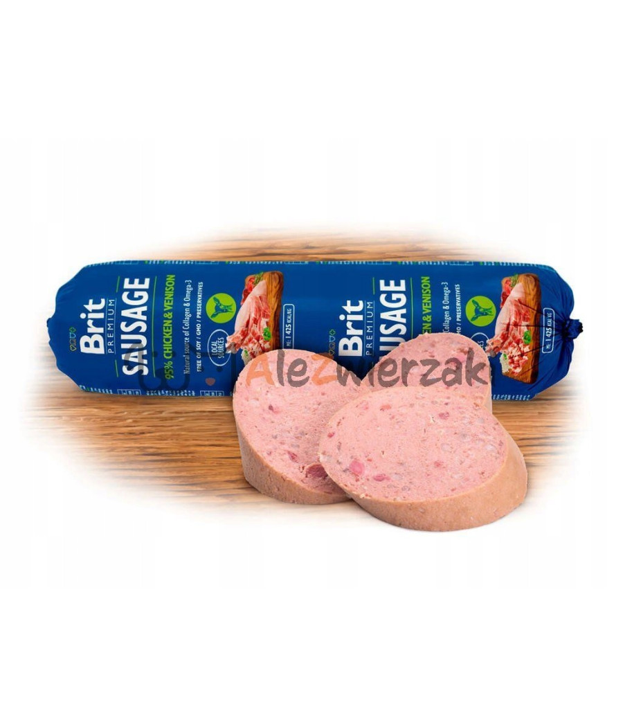 BRIT Sausage Chicken & Venison 800g