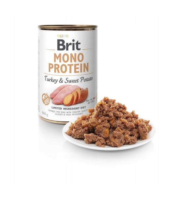 Brit Mono Protein Turkey & Potato 400 g