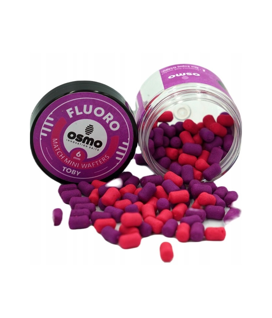 OSMO Match Mini Wafters - Fluoro Toby 6mm OSMO Match Mini Wafters - Fluoro Toby 6mm