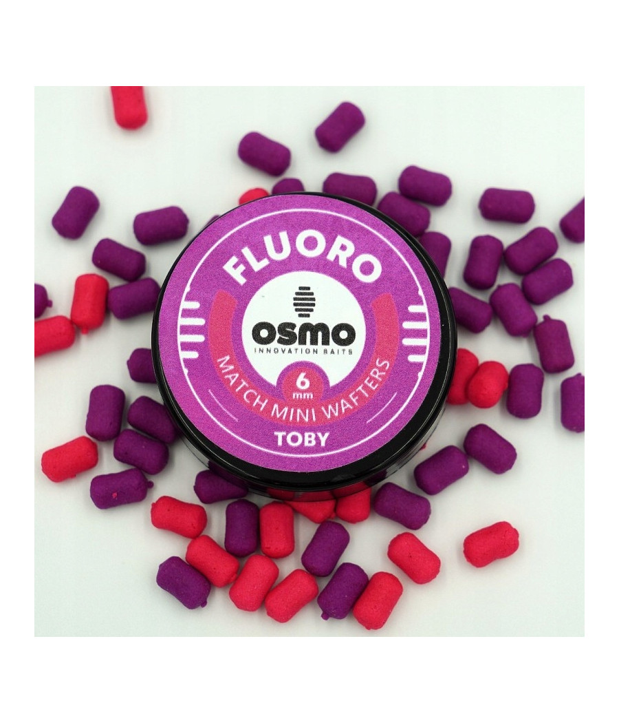 OSMO Match Mini Wafters - Fluoro Toby 6mm