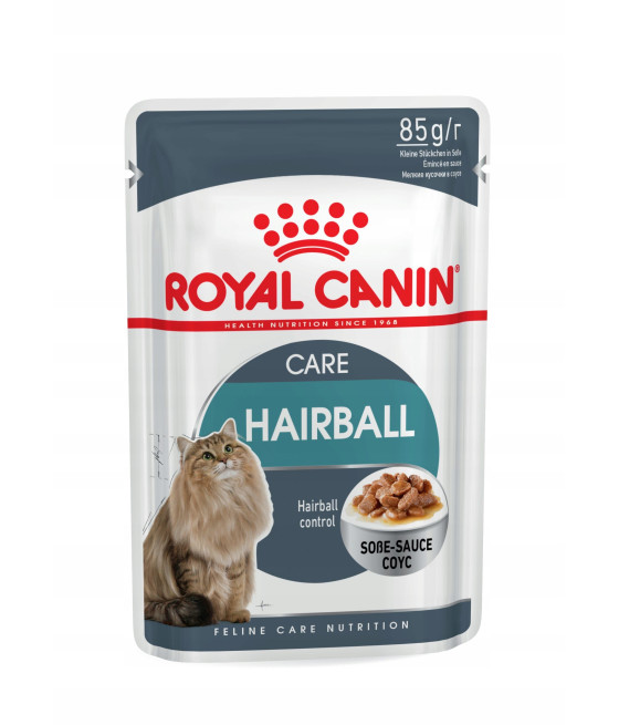 Royal Canin Hairball Care 85g - Mokra Karma dla Kota | Na kulki włosowe