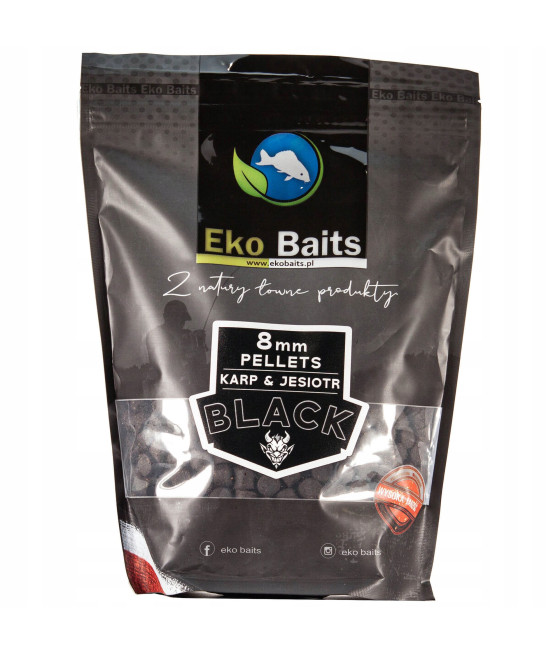 Method Feeder Pellet (800g) Black 8 mm