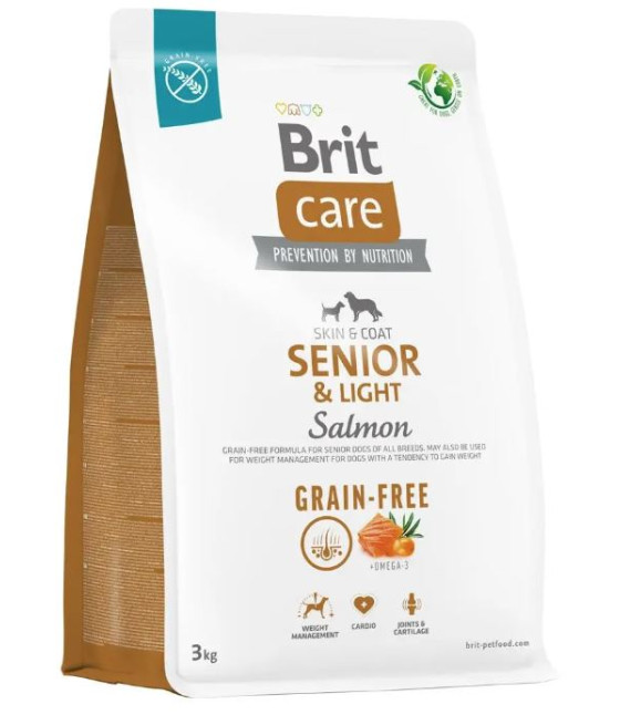 Brit Care Dog Grain-free Senior & Light, 3 kg