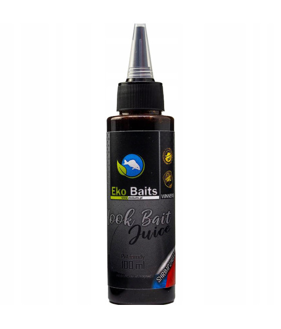 Liquid Dopalacz Przynęt Kulek Eko Baits Hook Bait Juice Shrimp2Hell 100ml